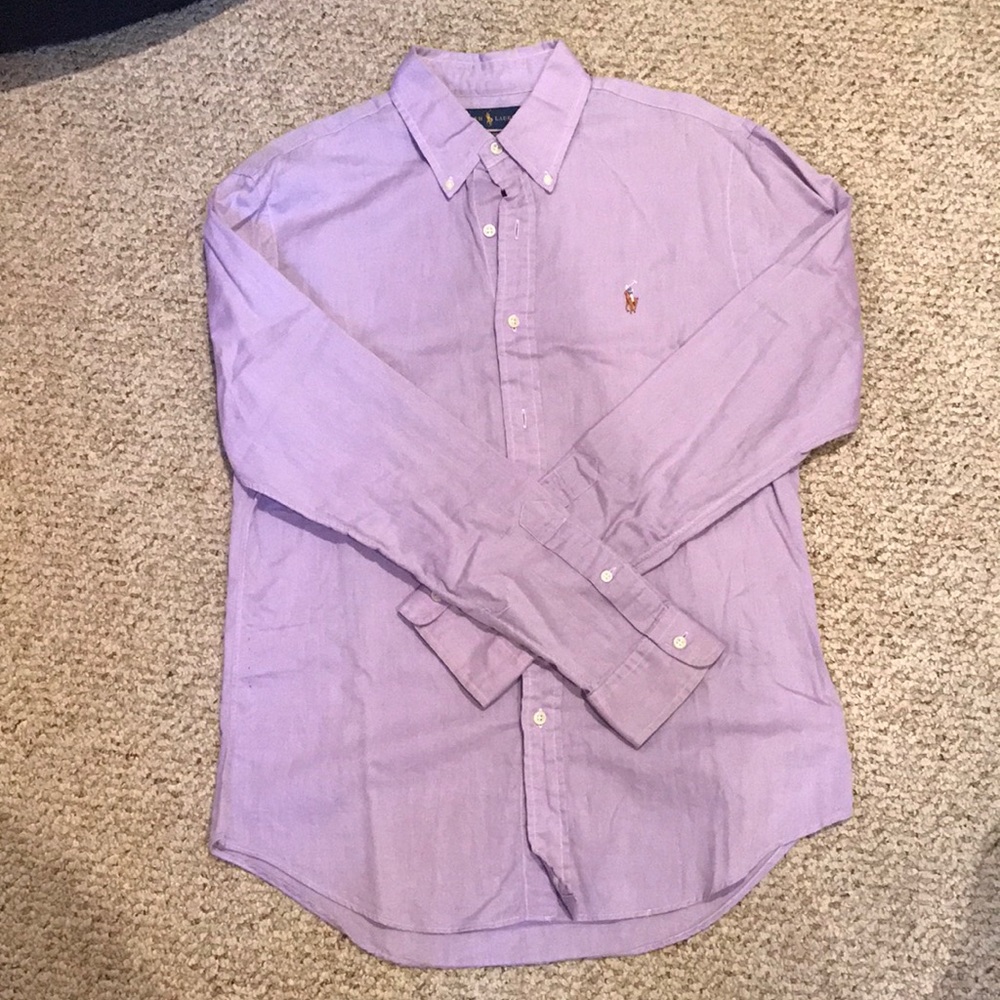 Men’s Long Sleeve Polo Ralph Lauren Button Up